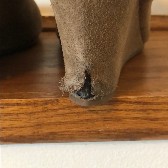 Lace up wedge booties - Picture 5 of 5